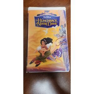 The Hunchback Of Notre Dame Disney VHS Walt Disney Masterpiece Collection